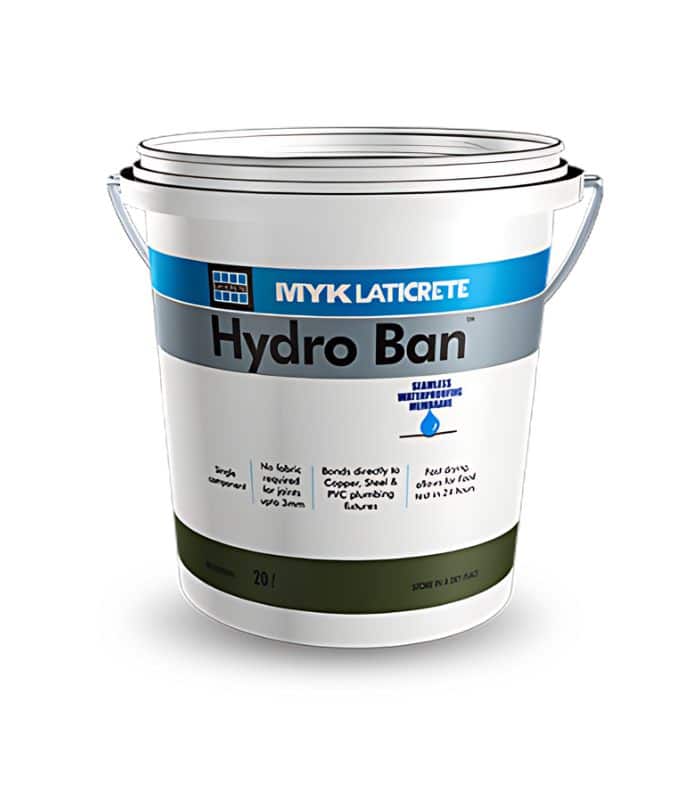 LATICRETE® Hydro Ban – 20 Litre Waterproofing Membrane LATICRETE® Hydro Ban – 20 Litre Waterproofing Membrane