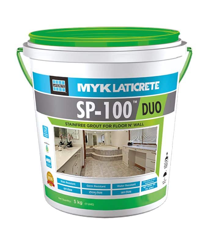 MYK Laticrete SP-100 DUO Stain-Free Epoxy Grout MYK Tile Adhesive (15) MYK Laticrete SP-100 DUO Stain-Free Epoxy Grout